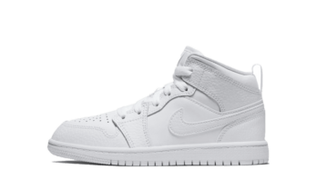 Jordan 1 Mid Triple White (2021) (PS)