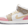 Jordan 1 Mid SE Pastel Vivid Green Grind (GS)