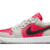 Jordan 1 Retro Low Light Iron Ore Siren Red (W)