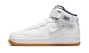 Nike Air Force 1 Mid QS Jewel NYC White Midnight Navy