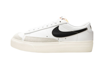 Nike Blazer Low Platform White Black (W)