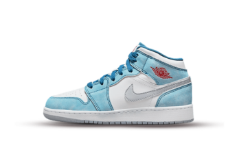 Jordan 1 Mid SE French Blue Light Steel (GS)