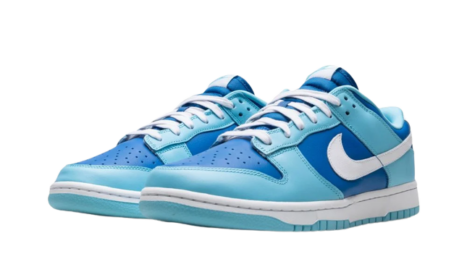 Nike Dunk Low Retro QS Flash White Argon Blue Flash