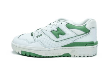 New Balance 550 White Mint Green