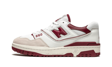 New Balance 550 Sea Salt Burgundy