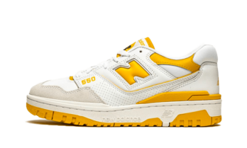 New Balance 550 Sea Salt Varsity Gold