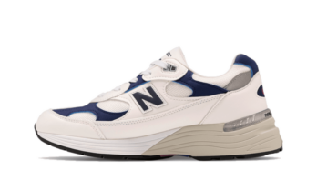 New Balance 992 White Navy