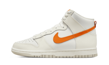 Nike Dunk High White Magma Orange (W)