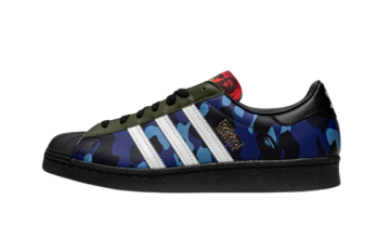 Adidas Superstar 80s Bape Multi Camo