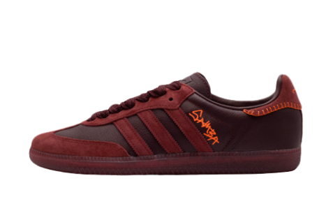 Adidas Samba Jonah Hill Burgundy