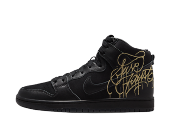 Nike SB Dunk High FAUST Black Gold