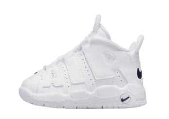 Nike Air More Uptempo White Midnight Navy (TD)