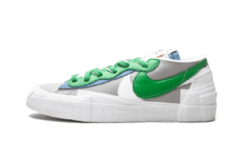 Nike Blazer Low Sacai Medium Grey Classic Green