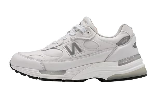 New Balance 992 MiUSA White Silver
