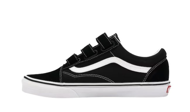 Vans Old Skool Velcro Black White