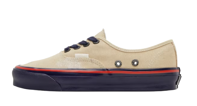 Vans Vault OG Authentic LX Nigel Cabourn Natural Navy