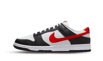 Nike Dunk Low Retro Red Swoosh Panda