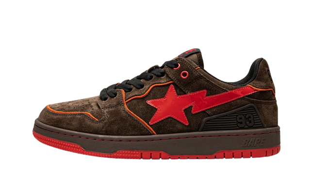 A Bathing Ape Bape SK8 Sta Brown