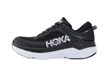 Hoka One One Bondi 7 Black White (W)