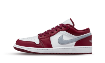 Jordan 1 Low White Bordeaux