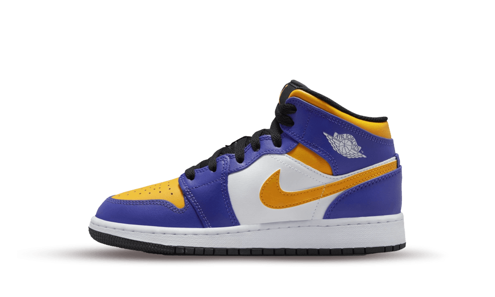 Air Jordan 1 Mid Lakers (GS)