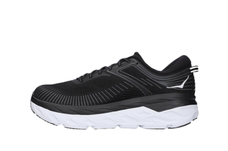 Hoka One One Bondi 7 Black White