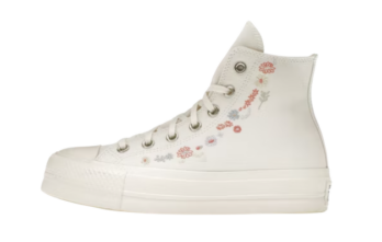 Converse Chuck Taylor All-Star Lift Hi Things To Grow Egret