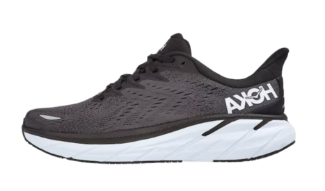 Hoka One One Clifton 8 Black White