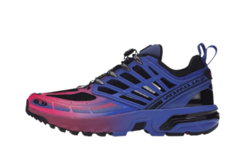 Salomon ACS PRO Advanced Kar L'Art De L'Automobile Pink Blue