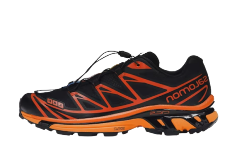 Salomon XT-6 Black Magnet Vibrant Orange