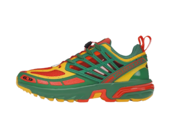 Salomon ACS PRO Advanced Kar L'Art De L'Automobile Green Red Yellow