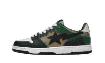 A Bathing Ape Bape SK8 Sta ABC Camo Green (2022)