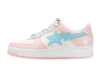 A Bathing Ape Bape Sta Pastel Pink