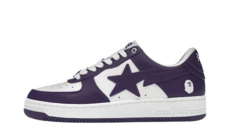 A Bathing Ape Bape Sta White Purple (2022)