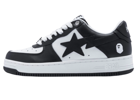 A Bathing Ape Bape Sta White Black (2022)