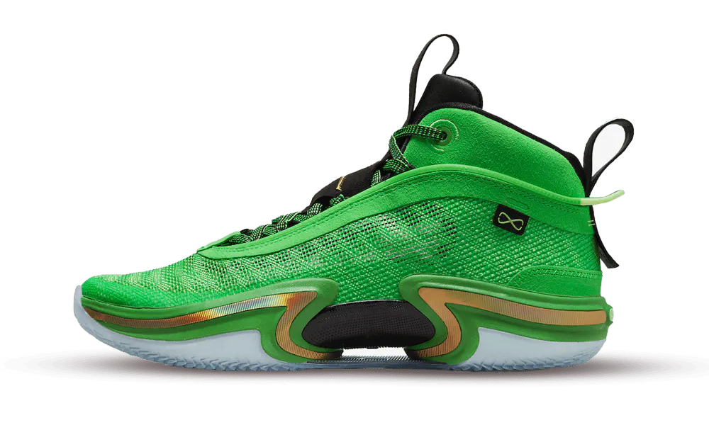 Jordan 36 Green Spark