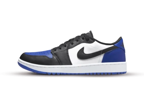 Jordan 1 Retro Low Golf Royal Toe