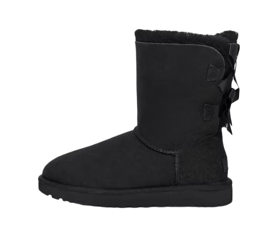 UGG Bailey Bow II Boot Black (W)