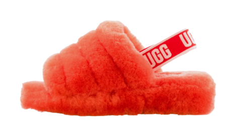 UGG Fluff Yeah Slide Red Currant (W)