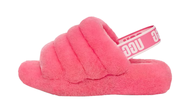 UGG Fluff Yeah Slide Pink Rose (W)