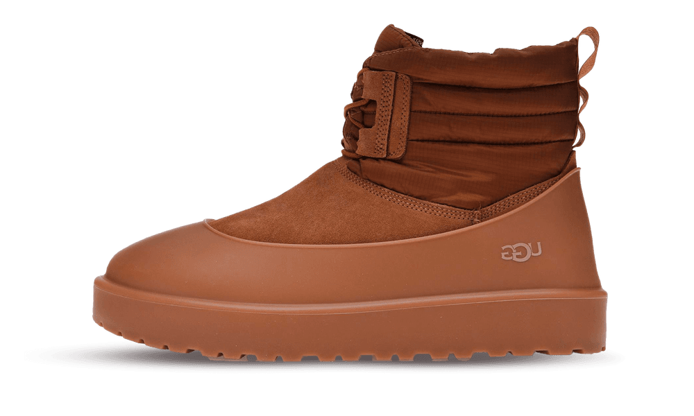 UGG Classic Mini Lace-Up Weather Boot Chestnut