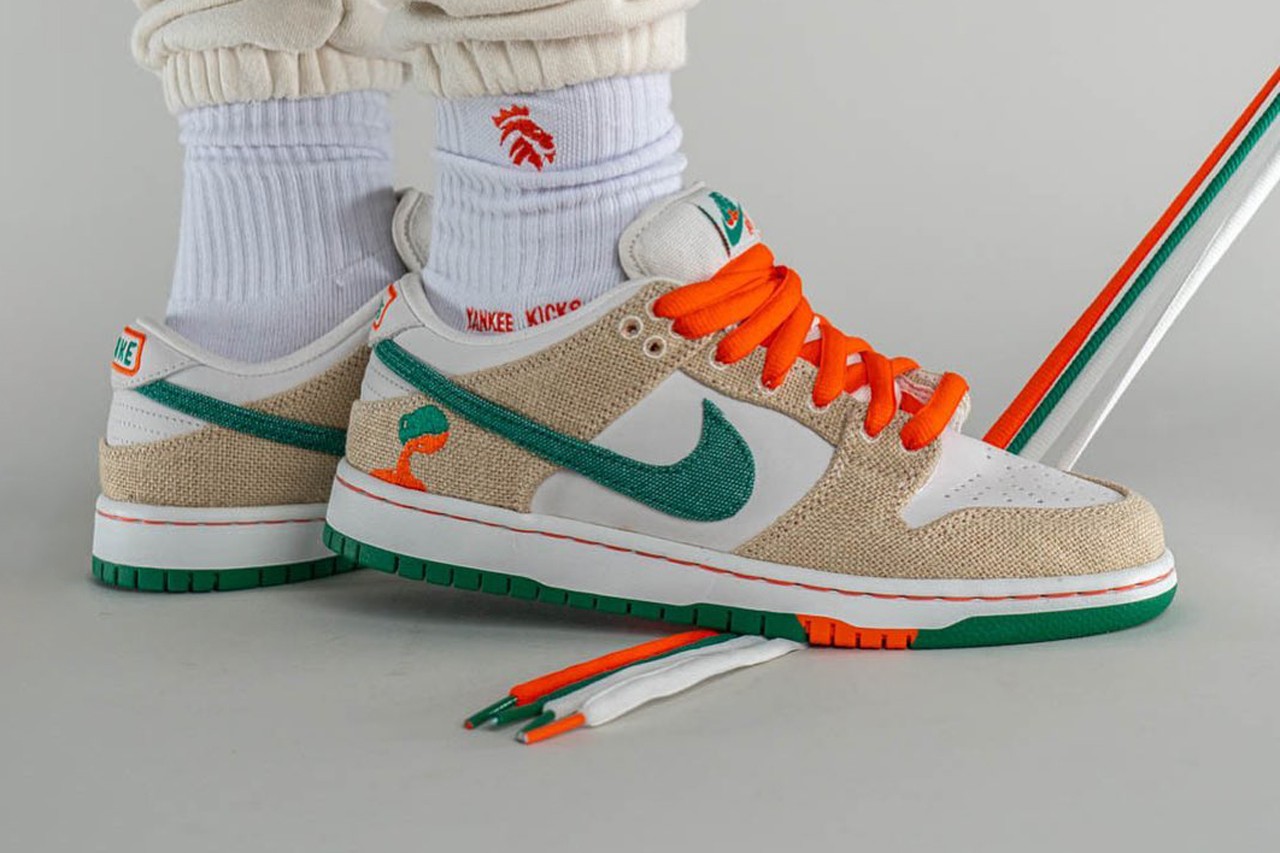 Early contender for sneaker of the year? The Jarritos x Nike SB Dunk Low