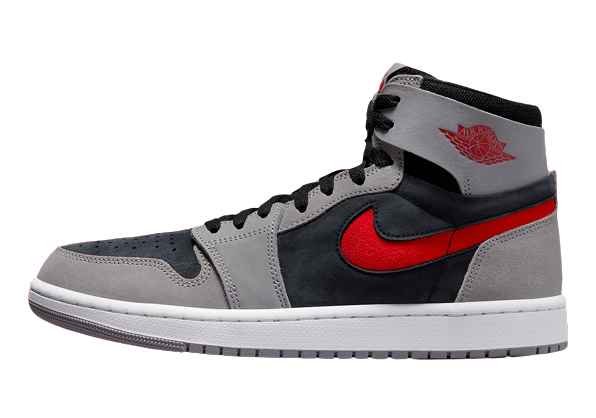 Jordan 1 High Zoom Air CMFT 2 Black Fire Red Cement