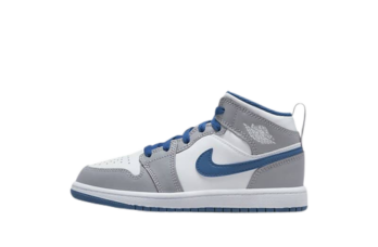 Air Jordan 1 Mid ‘True Blue'(PS)