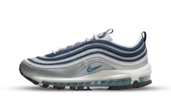 Nike Air Max 97 Metallic Silver Chlorine Blue (W)