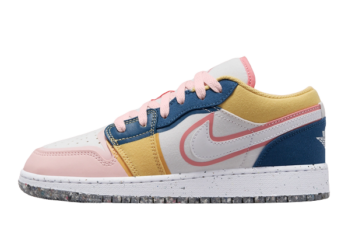 Jordan 1 Low SE Multi Canvas (GS)