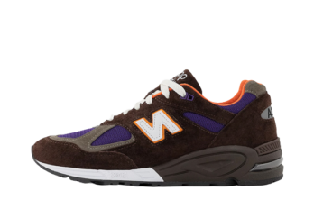 New Balance 990v2 MiUSA Brown Purple