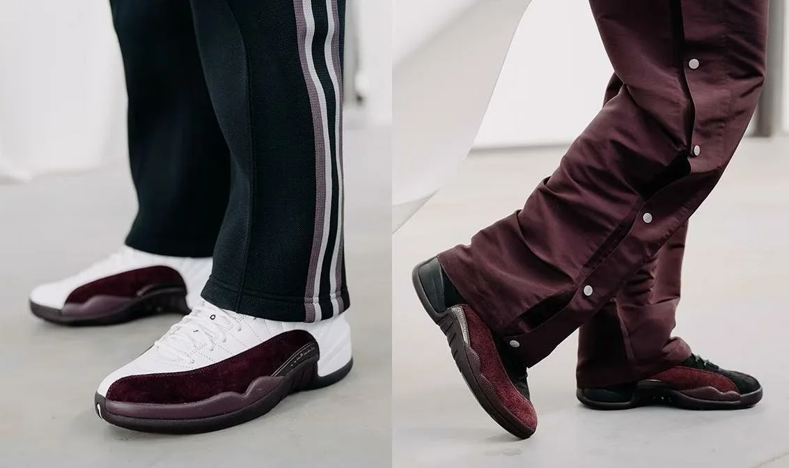 The Air Jordan 12 Burgundy Crush: has A Ma Manière done it again?