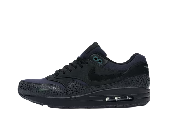 Nike Air Max 1 Black/Black-Bonsai