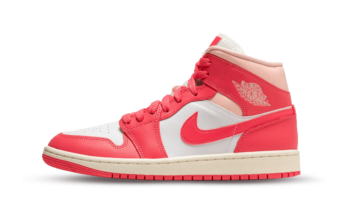 Air Jordan 1 Mid ‘Strawberries And Cream’ (W)